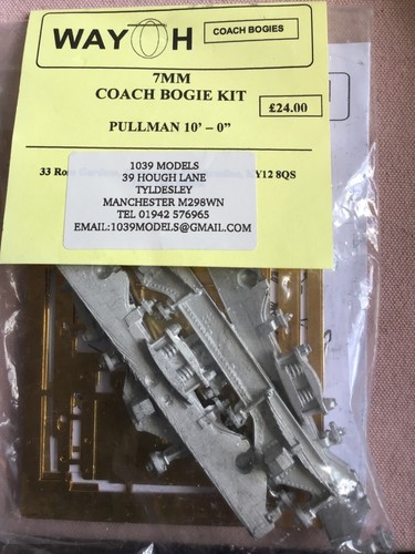 Gauge wayoh coach - coach, bogie