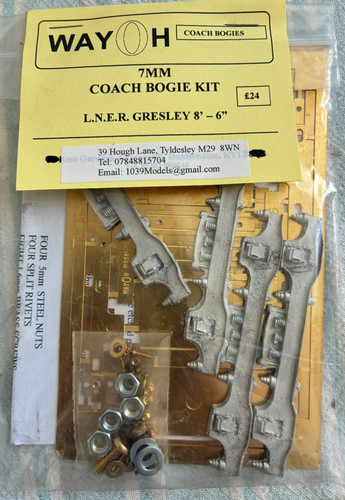 Gauge wayoh coach bogie - wayoh, kit