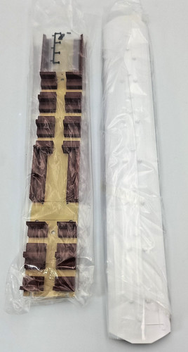 Gauge plastic coach - gauge, roof