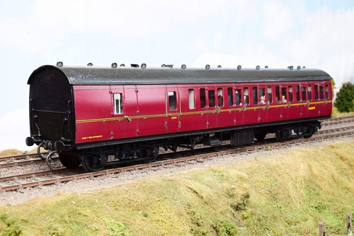Kit built gauge maroon - kit, br